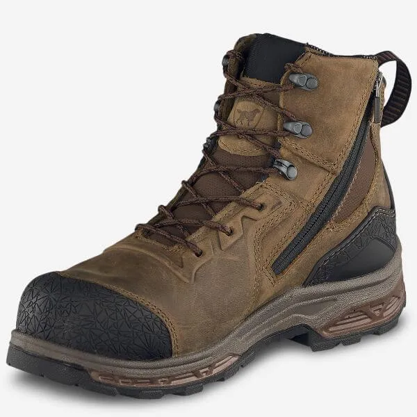 83636 Irish Setter Men's Kasota 6" Waterproof Side Zipper Non-Metallic Toe