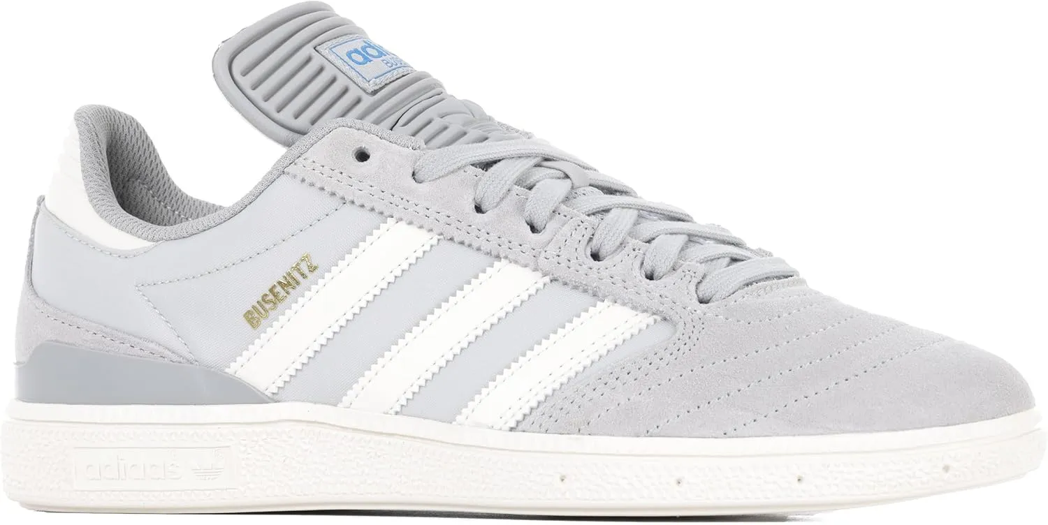 adidas Busenitz Shoes - Solid Grey/Chalk White/Gold Metallic - 12.5
