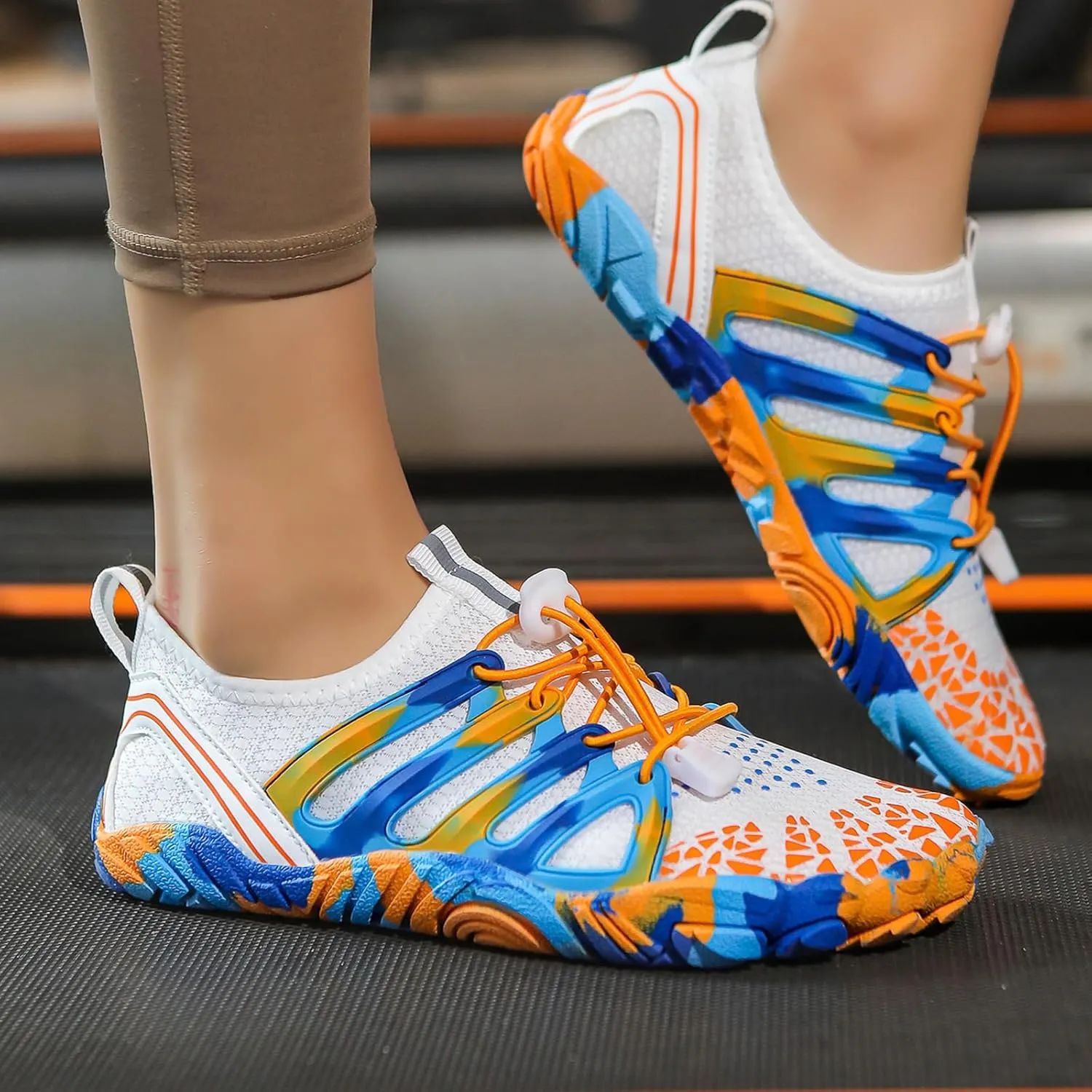 Athletic Hiking Water Shoes Unisex Quick Dry&Non-Slip Surfing Training Shoes,Wide Toe Box Beach Walking Barefoot Wear Lightweight Breathable Cycling Surfing Barefoot Outdoor Waterproof Comfort Wear