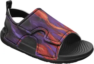 Boys Flame Sandals Kids Open Toe Outdoor Hiking Sandals Lightweight Athletic Beach Water Sport Shoes Adjustable
