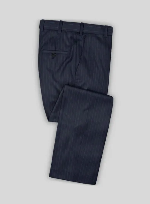Caccioppoli Sun Dream Sodina Navy Blue Wool Silk Suit