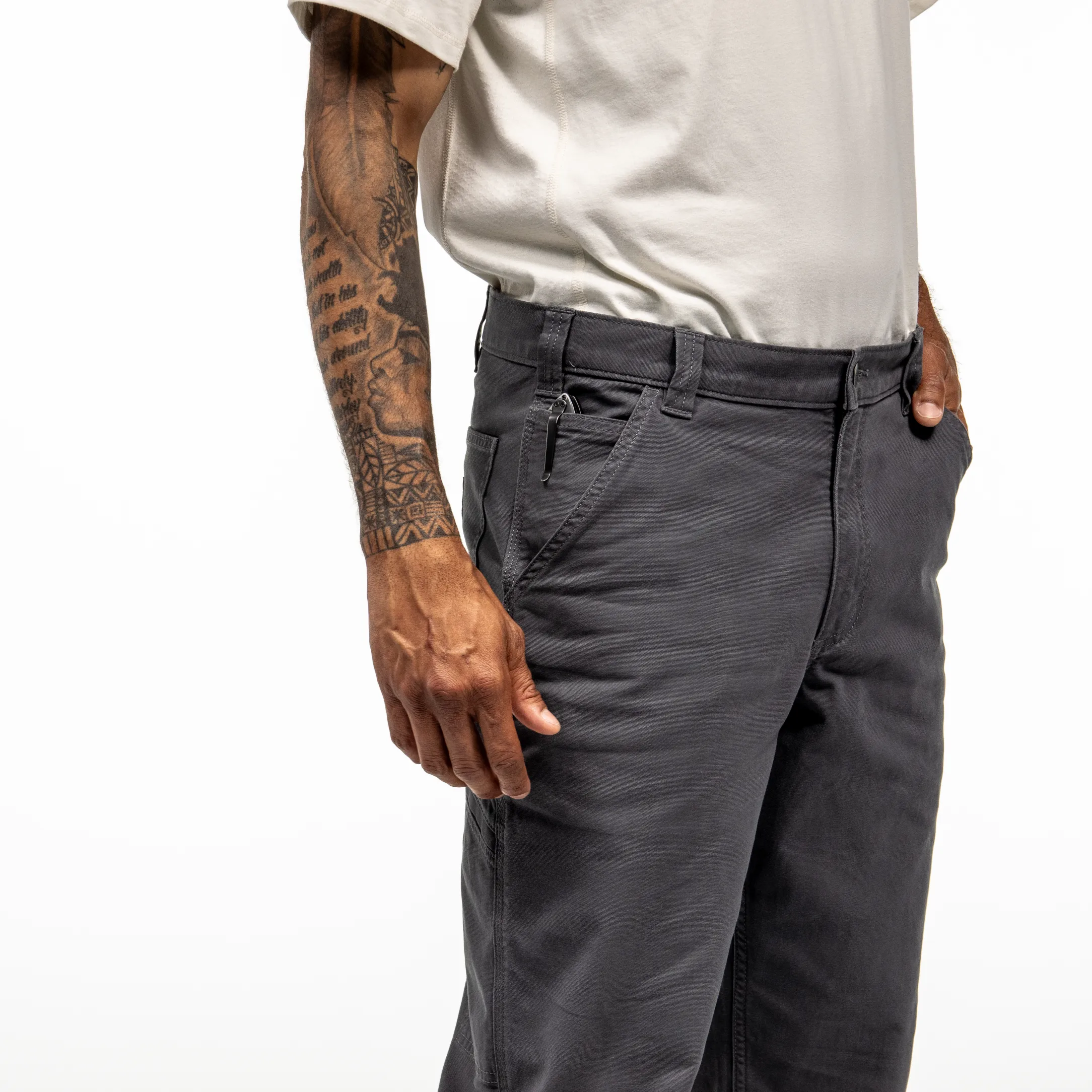 Carhartt Men's Rugged Flex® Relaxed Fit Canvas Work Pant - Peat