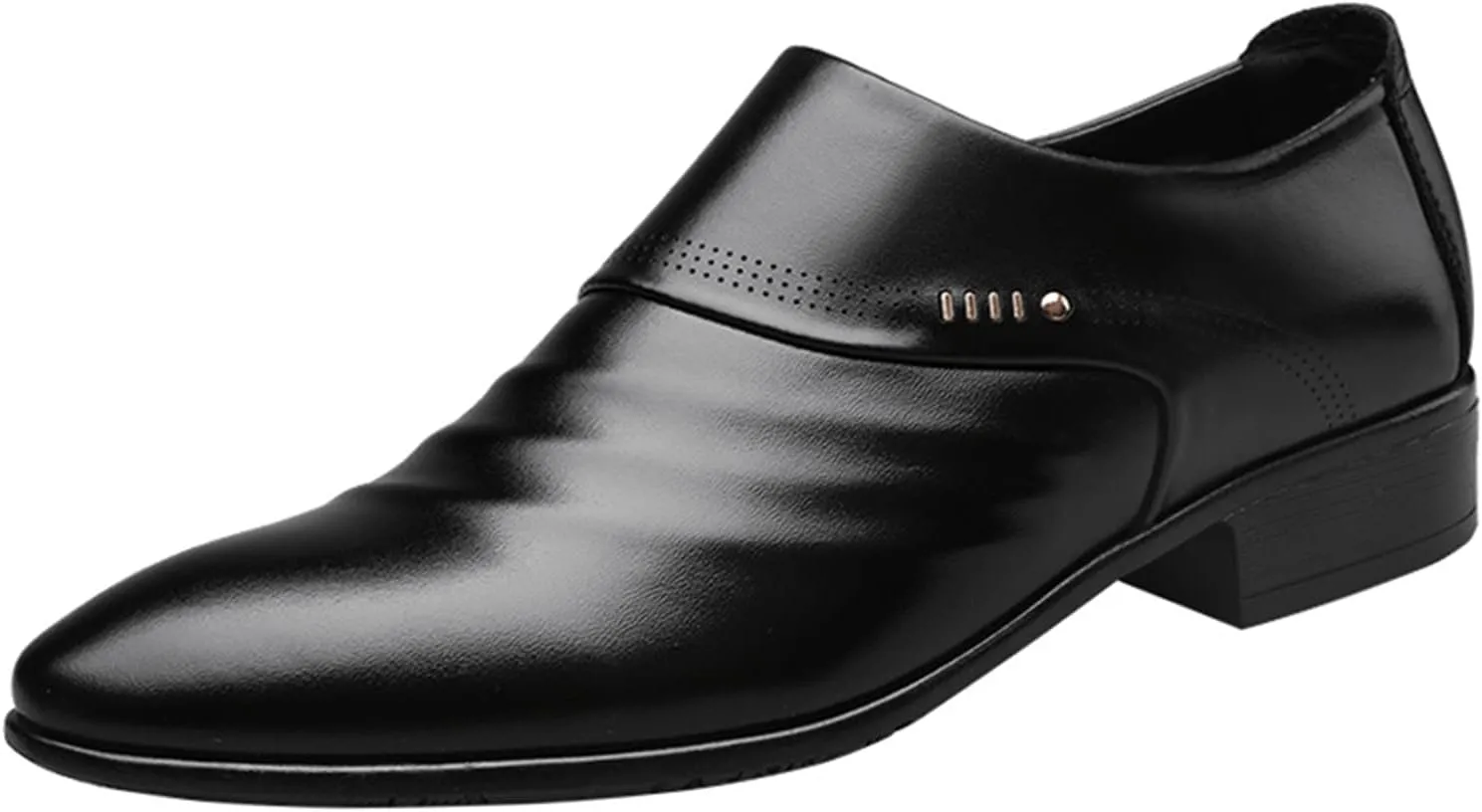 CHUUMEE Men's Slip-on Loafers Men's Casual Leather Shoes