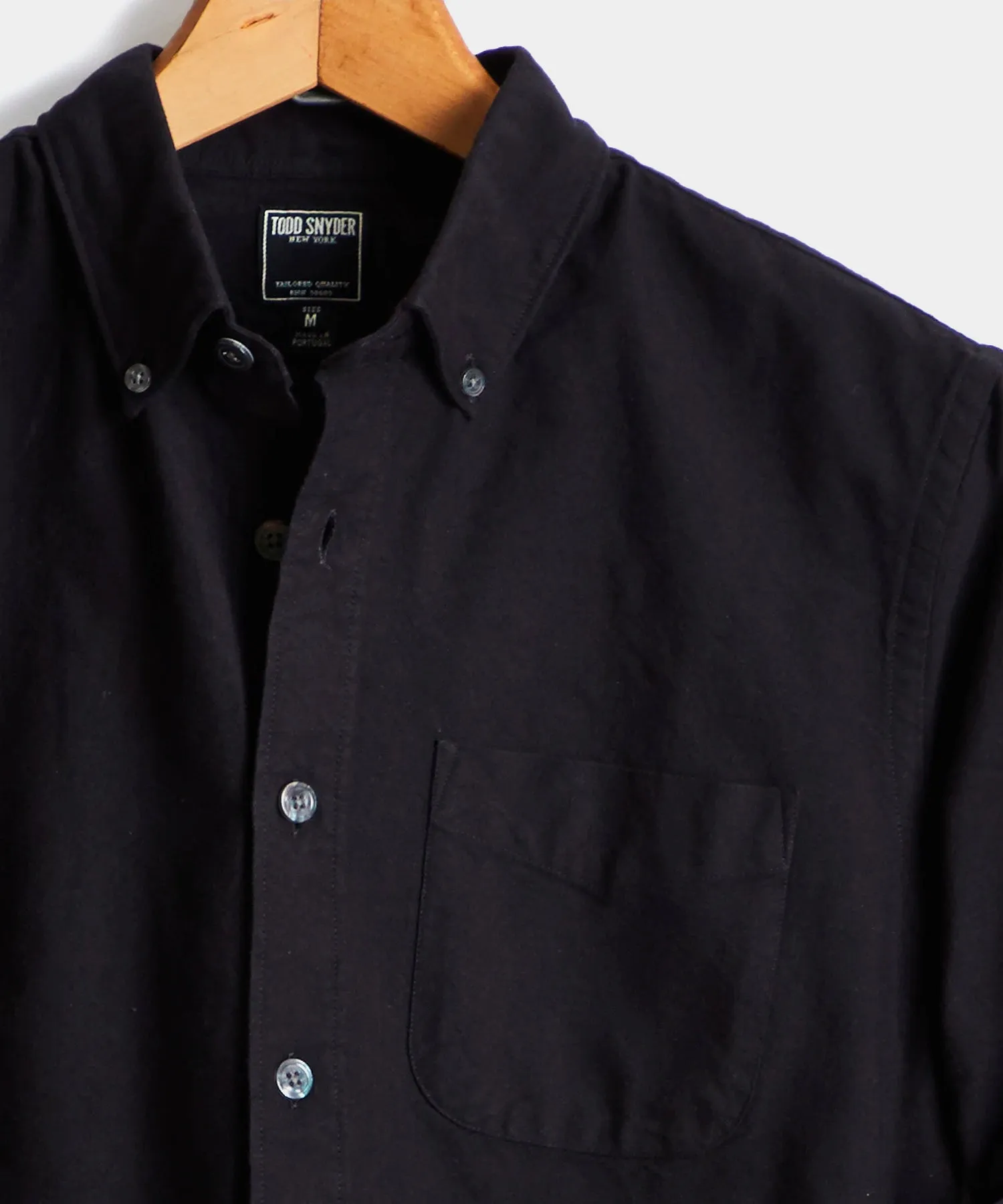 Classic Fit Japanese Selvedge Oxford Button Down Shirt
