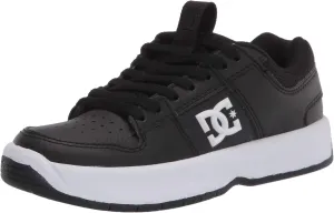 DC Boys' Lynx Zero Skate Shoe, Black/White, 3 M US