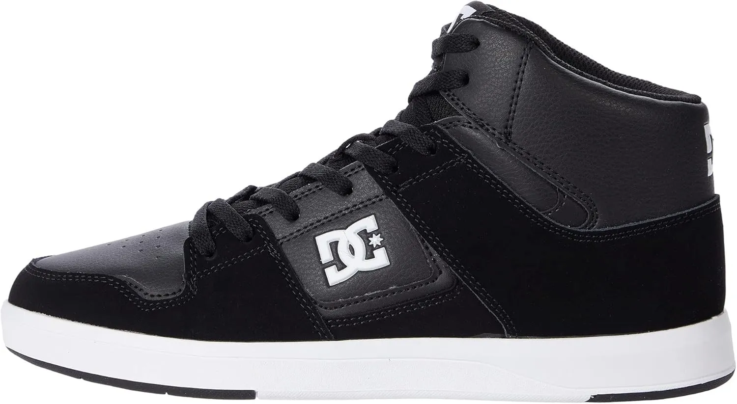 DC Men's Shoes Cure High Skate, 10 Black