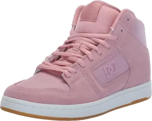 DC Women's Manteca 4 Hi Skate Shoe, Blush, 5