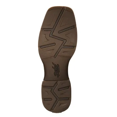 Durango Rebel DB5444 Men's 11" Brown Pull-On Western Cowboy Boots
