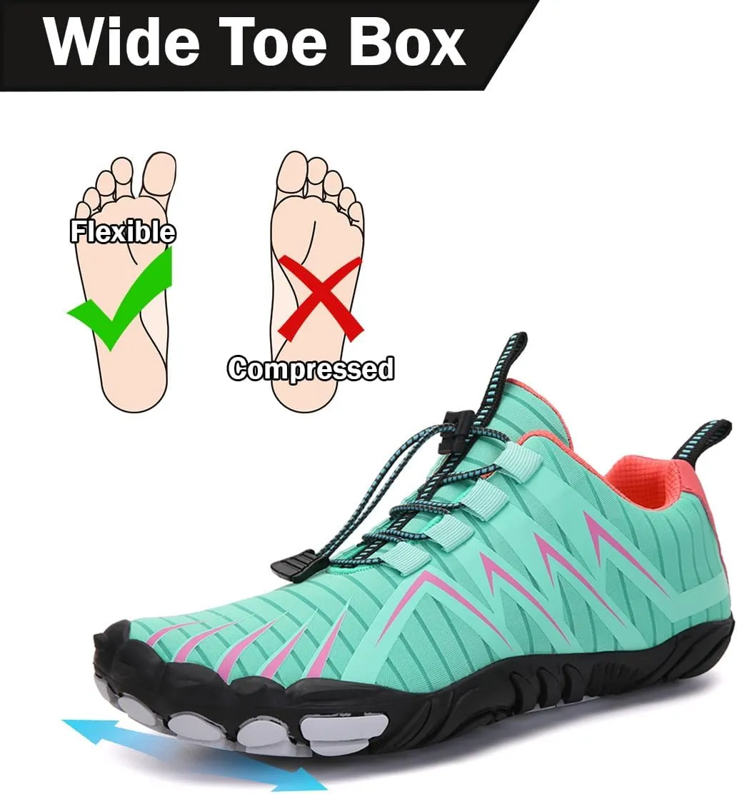 Explorer Max Non-Slip Ultra-Light Barefoot Shoes Mens Trail Running Shoes Wide Toe Box Barefoot Sneakers