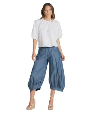 Guru Pant Basic - Blue Chambray