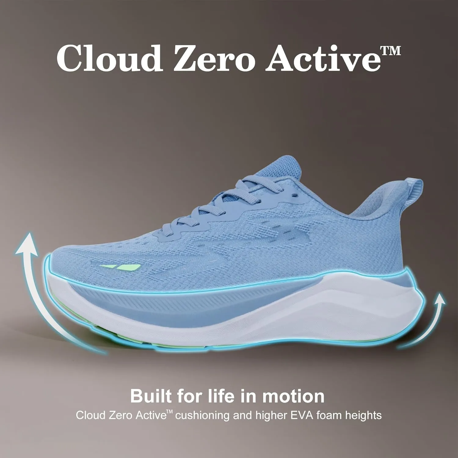 Hawkwell Men's Cloud Zero Active Nursing Shoes Cushion Breathable Tennis Walking Running Workout Shoes Non Slip Medical Work Sneakers