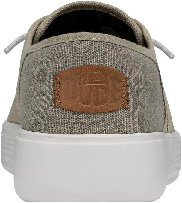 Hey Dude Women's Conway Craft Linen Slip On Sneakers