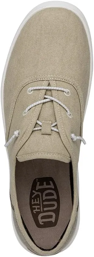 Hey Dude Women's Conway Craft Linen Slip On Sneakers