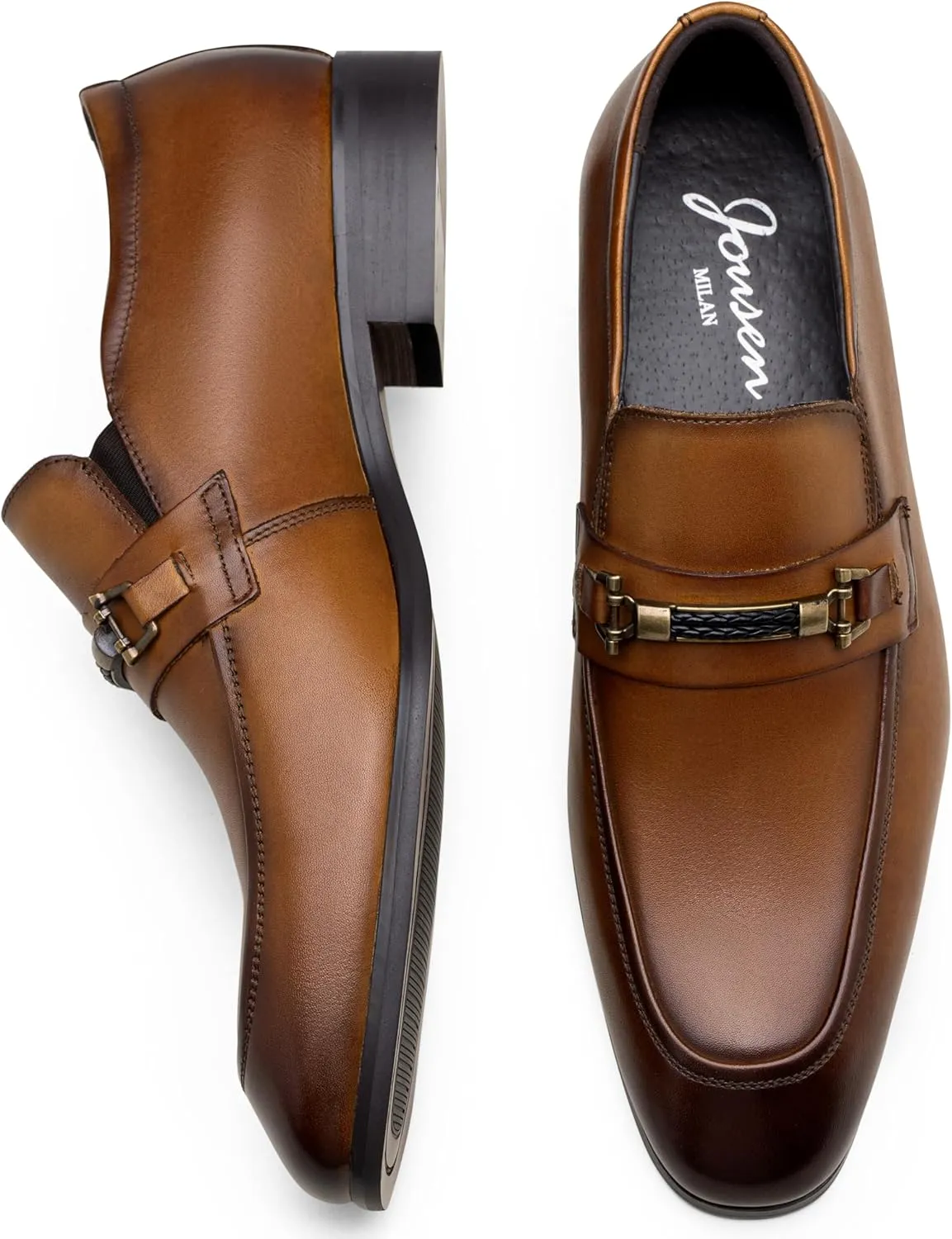 Jousen Men's Loafers Dress Shoes for Men