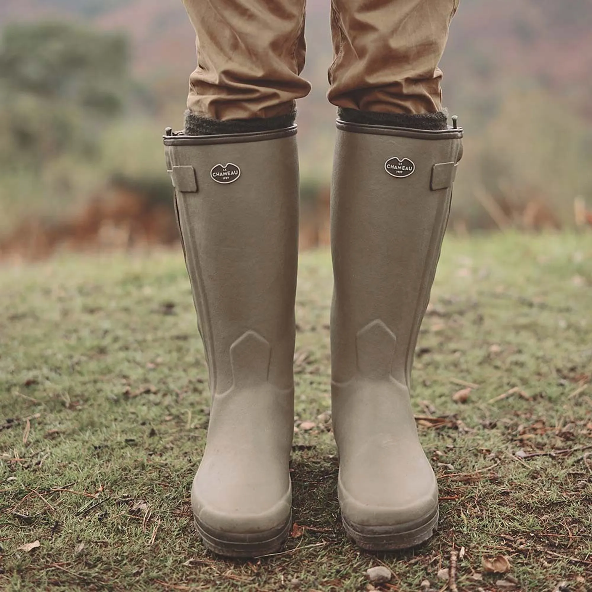 Le Chameau Mens Chasseur Neoprene Lined Boot