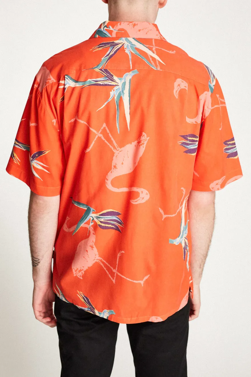 Lovitz S/S Woven - Red Pepper