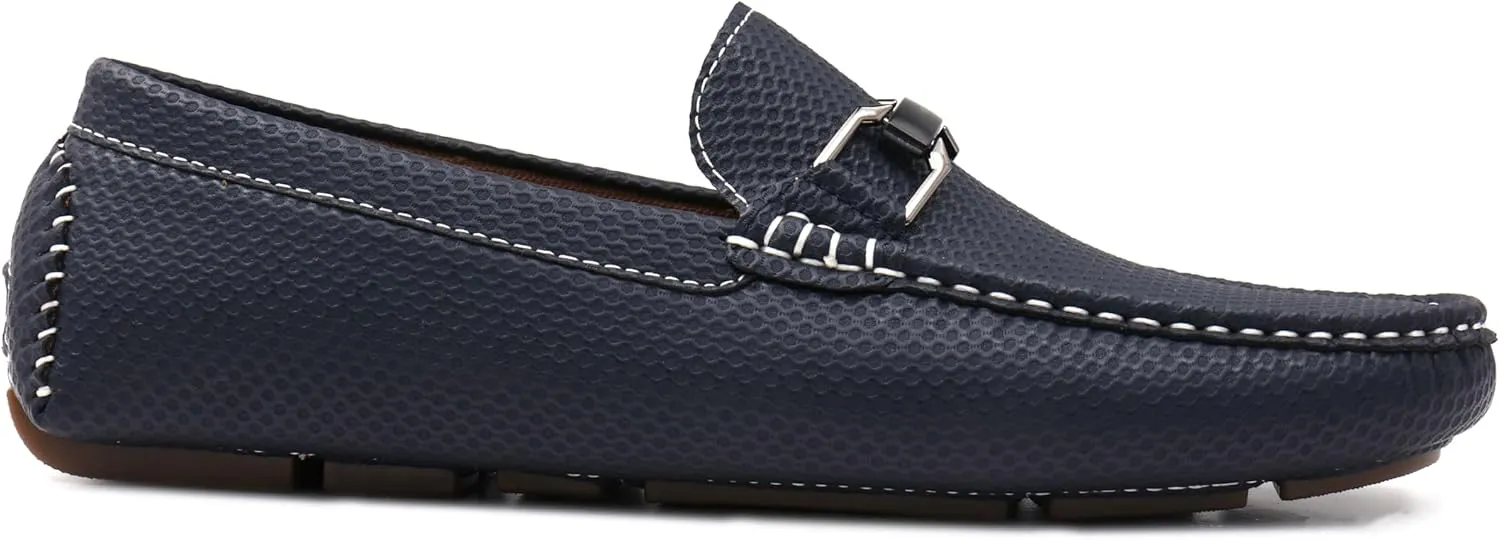 Mens Driving Loafer, Lightweight Breathable Design with Durable Rubber Sole