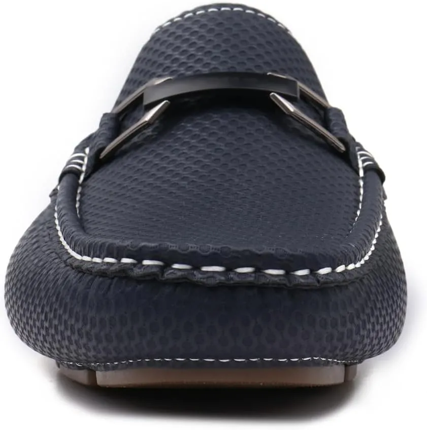 Mens Driving Loafer, Lightweight Breathable Design with Durable Rubber Sole