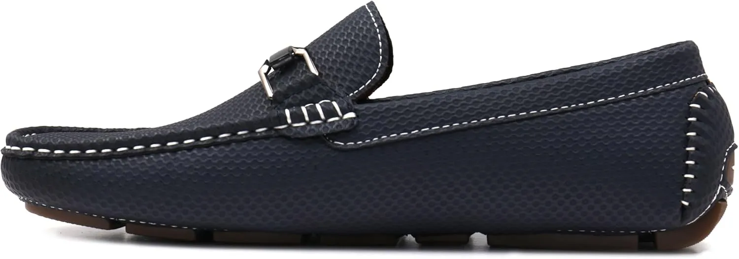 Mens Driving Loafer, Lightweight Breathable Design with Durable Rubber Sole