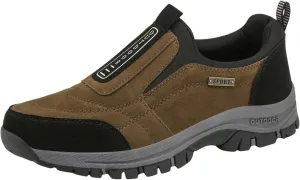 Mens Hiking Shoes Breathable Lightweight Walking Shoes Slip on Workout Shoes for Trekking Camping Walking Fishing