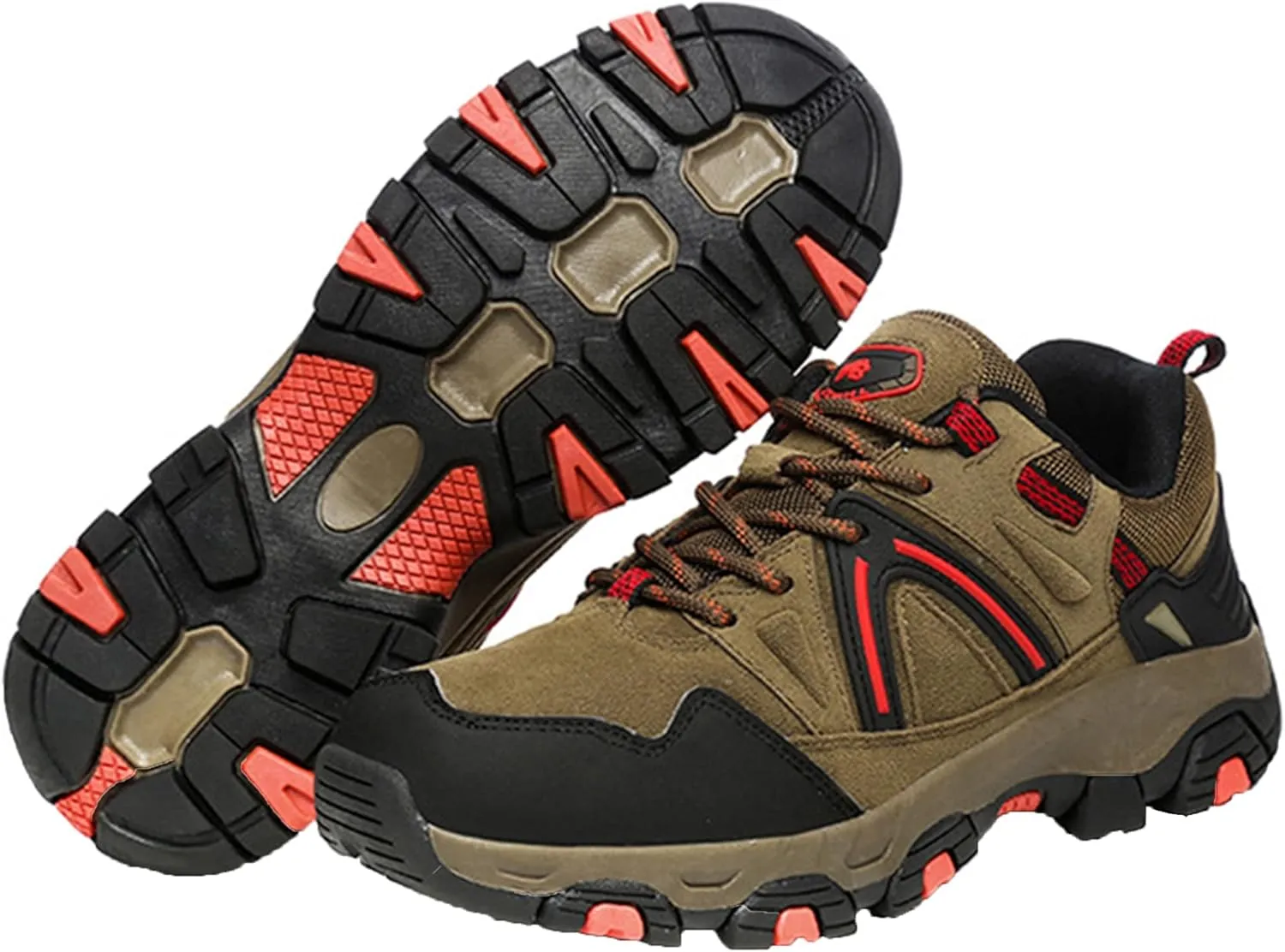 Mens Hiking Shoes Winter Casual Travel Shoes Non-Slip Lightweight Comfortable Outdoor Trail Trainers