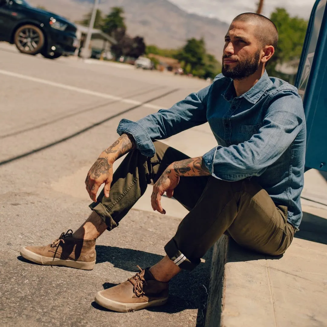 Mens - Maslon Desert Boot - Elmwood