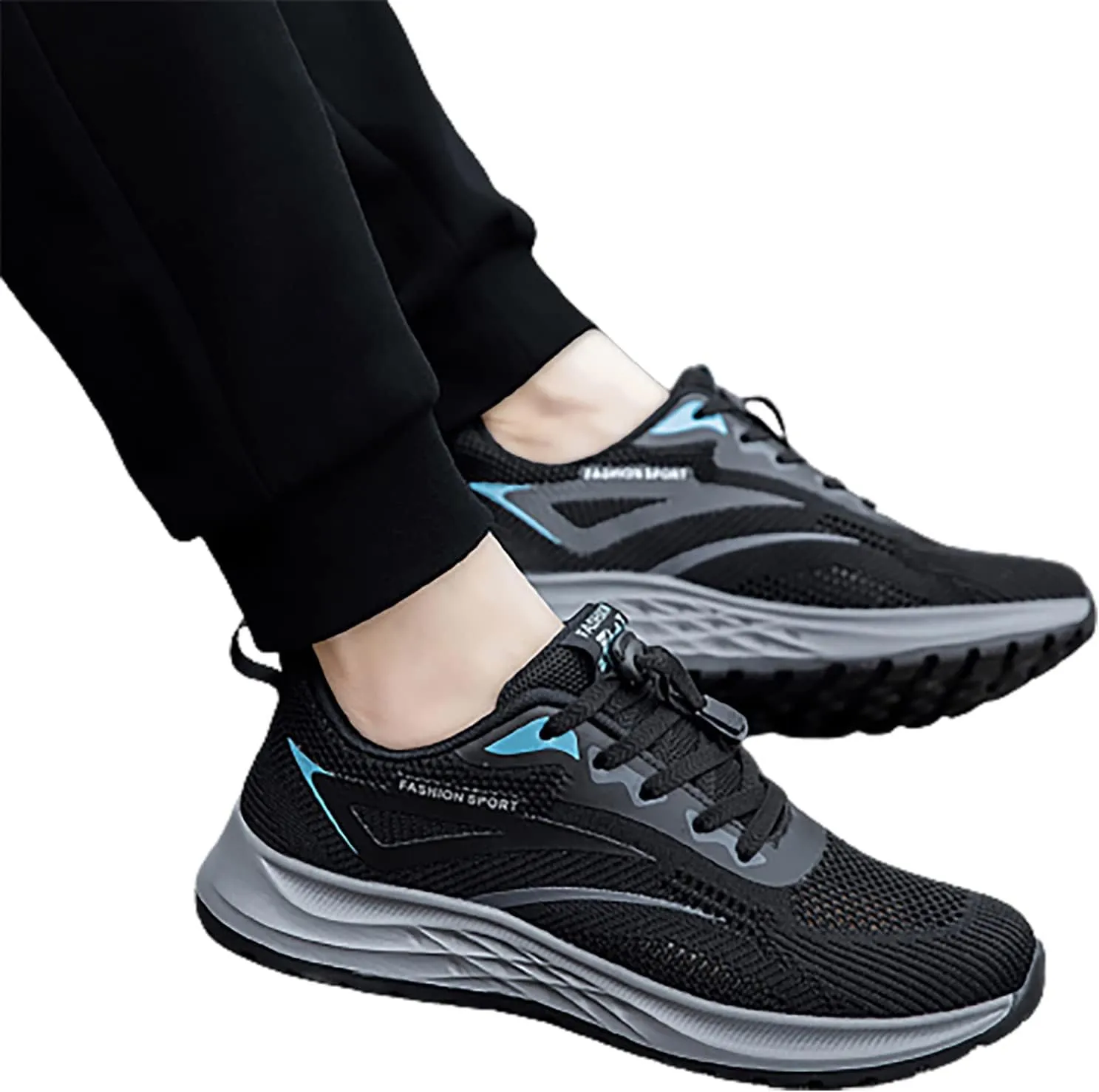 Mens Slip on Sneakers Tennis Men Mens Slip on Walking Shoes Blade Tennis Shoes Walking Casual Shoe Fashion Sneaker Brown Sport for Men