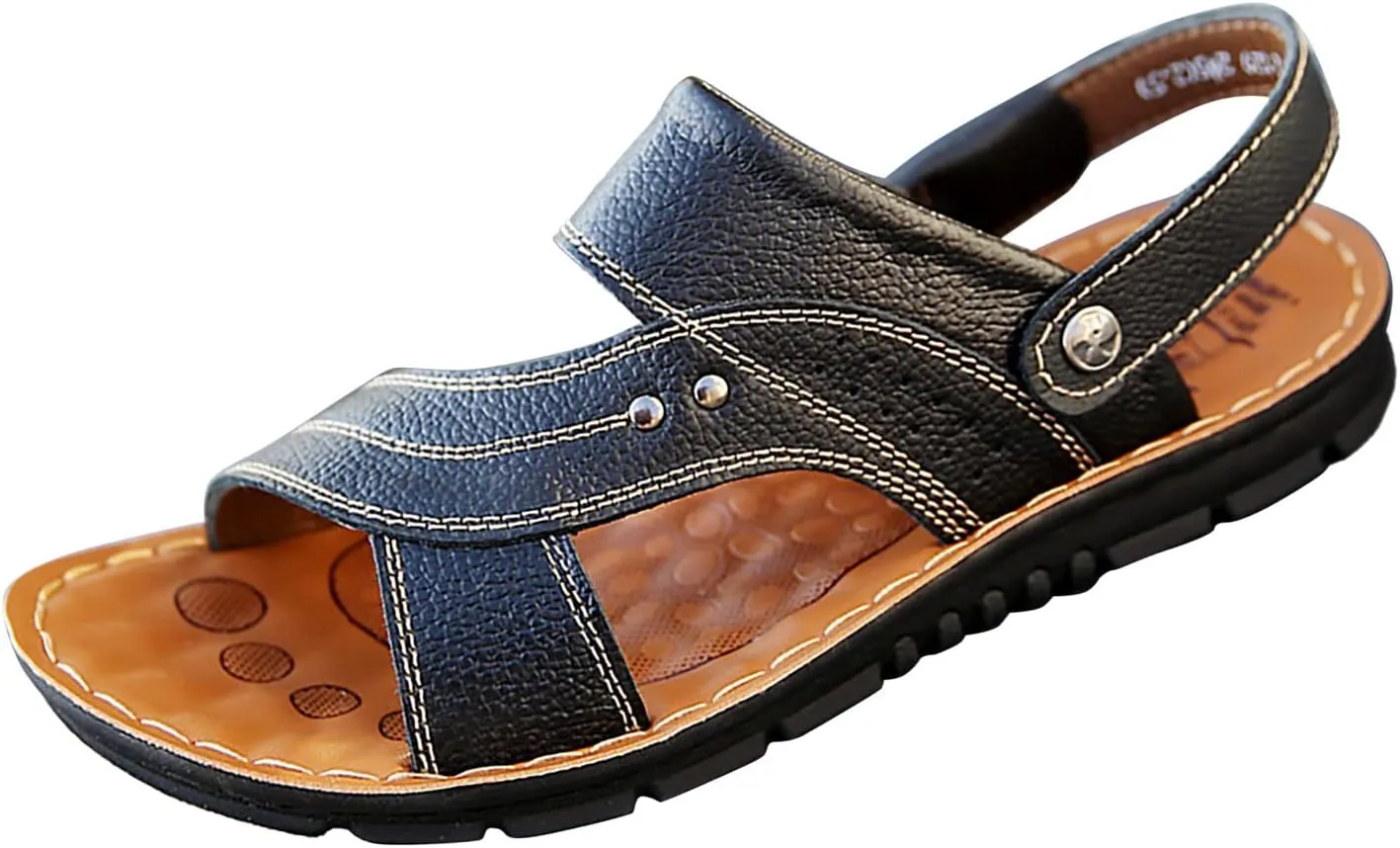Mens Water Sandals Slides for Men Men's Sport Sandals Outdoor Hiking Sandal Mens Beach Sandals Beach Sandals