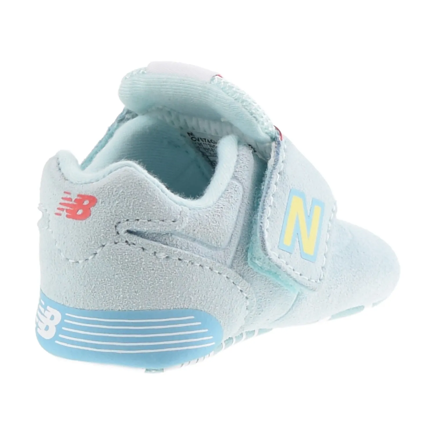 New Balance 574 Crib Shoes Pale Blue-White