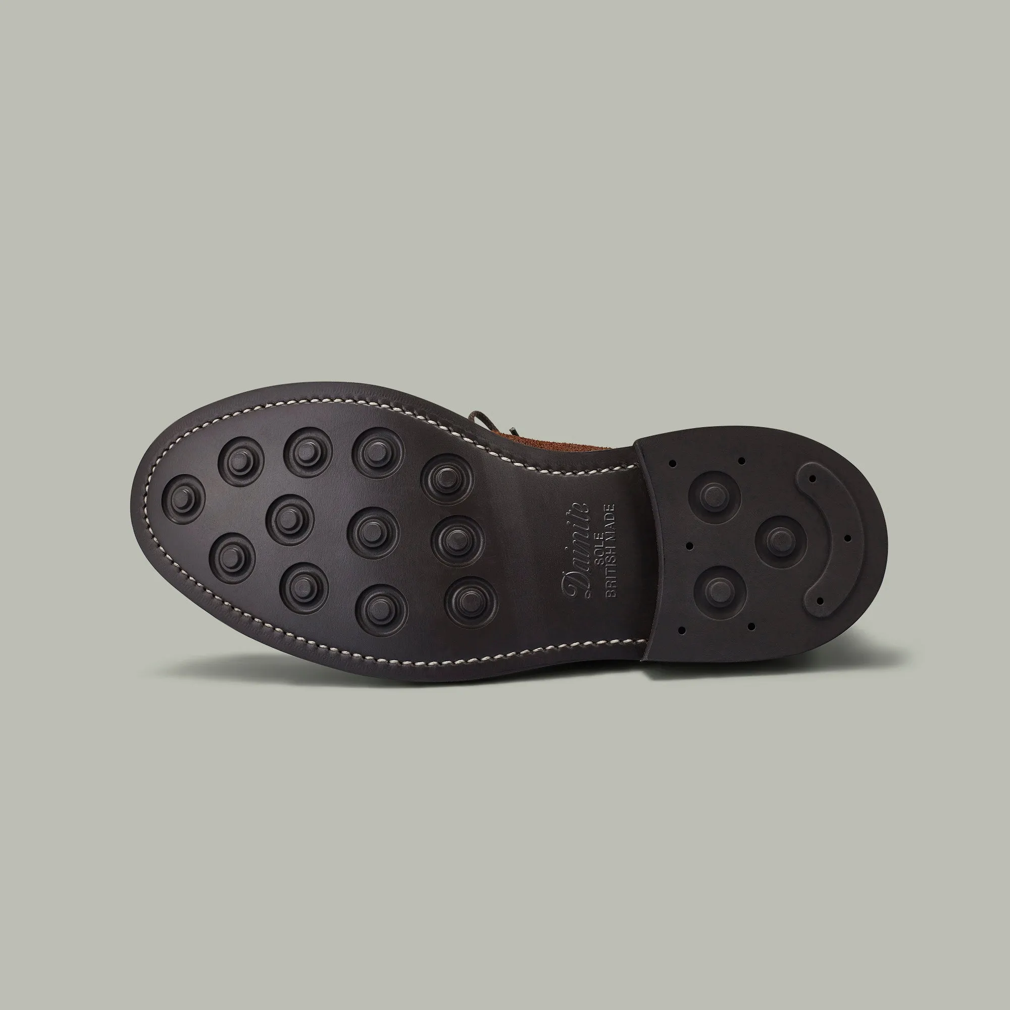 Northwood Waxed Suede Boot - Dainite Sole [WALNUT]