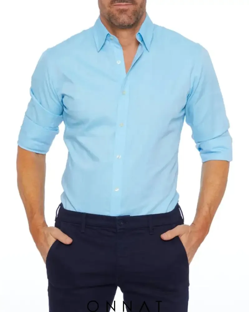Oxford Stretch Zip Shirt