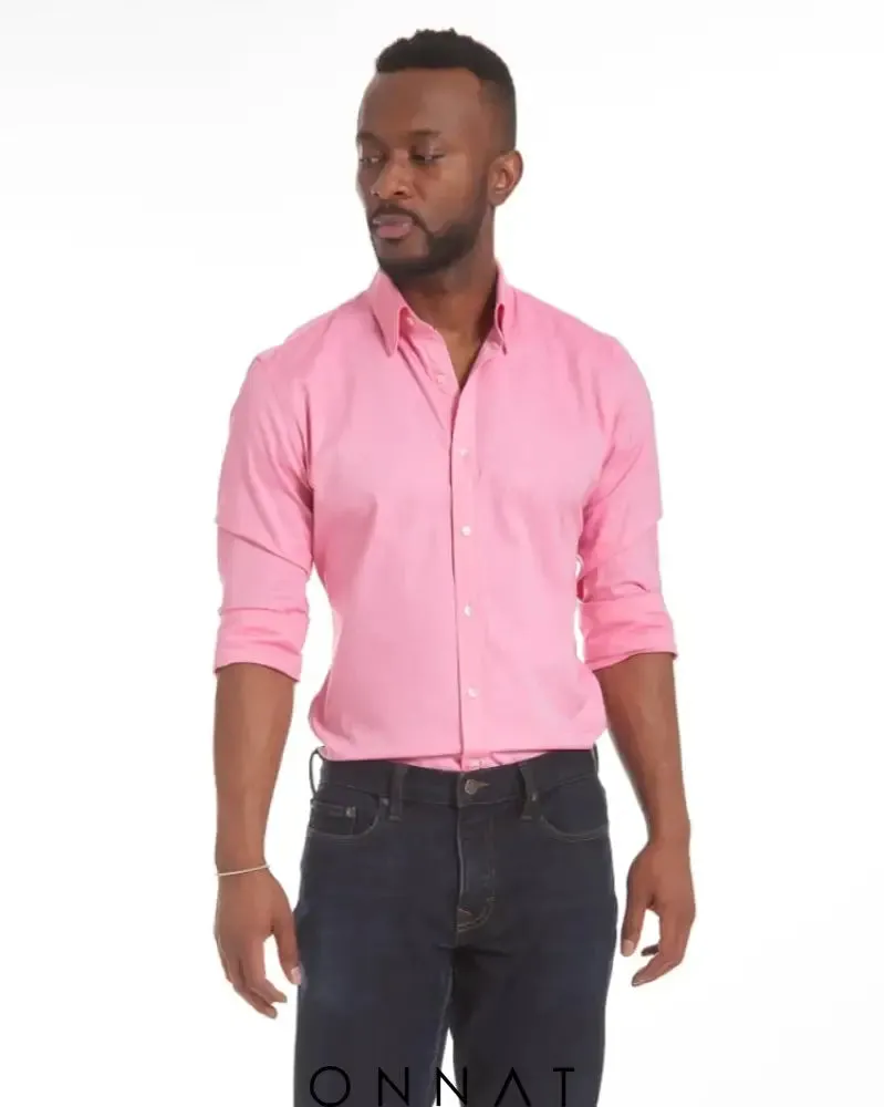 Oxford Stretch Zip Shirt