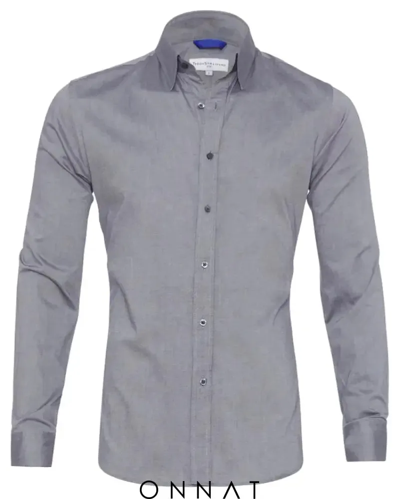 Oxford Stretch Zip Shirt