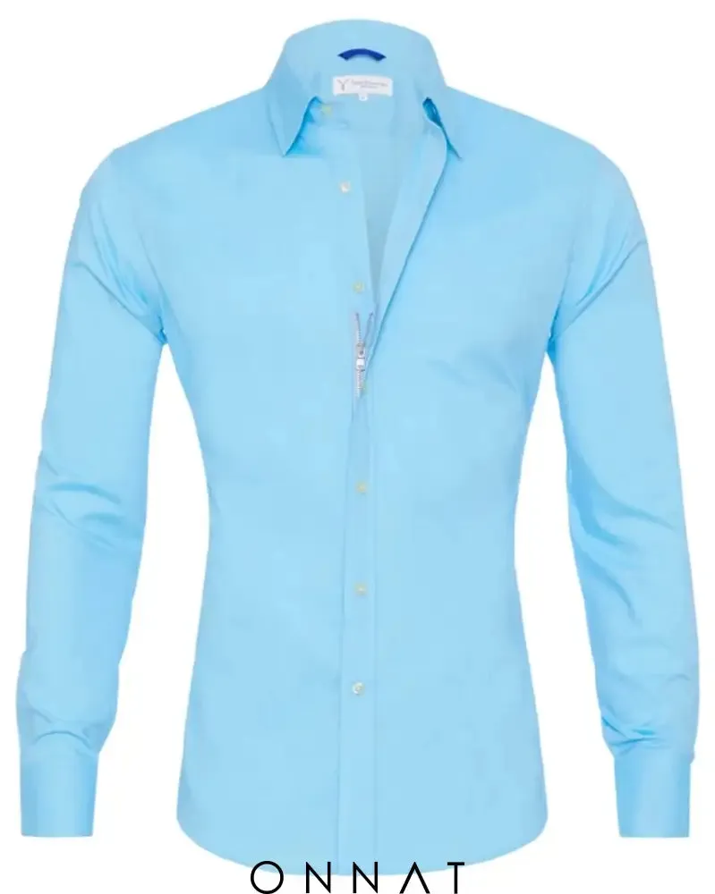 Oxford Stretch Zip Shirt