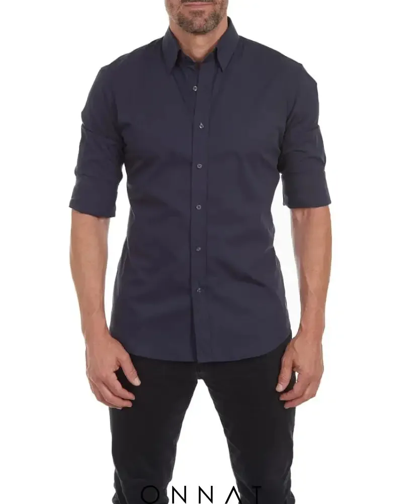 Oxford Stretch Zip Shirt