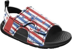 Pink Stripe Sandals Kids Girls Fashion Sport Athletic Sandals Lightweight Summer Beach Water Shoes for Toddler Adjustable
