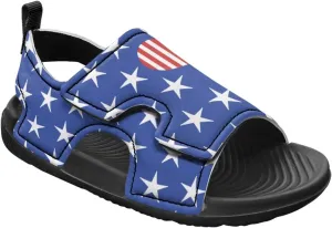 Pink Stripe Sandals Kids Girls Fashion Sport Athletic Sandals Lightweight Summer Beach Water Shoes for Toddler Adjustable