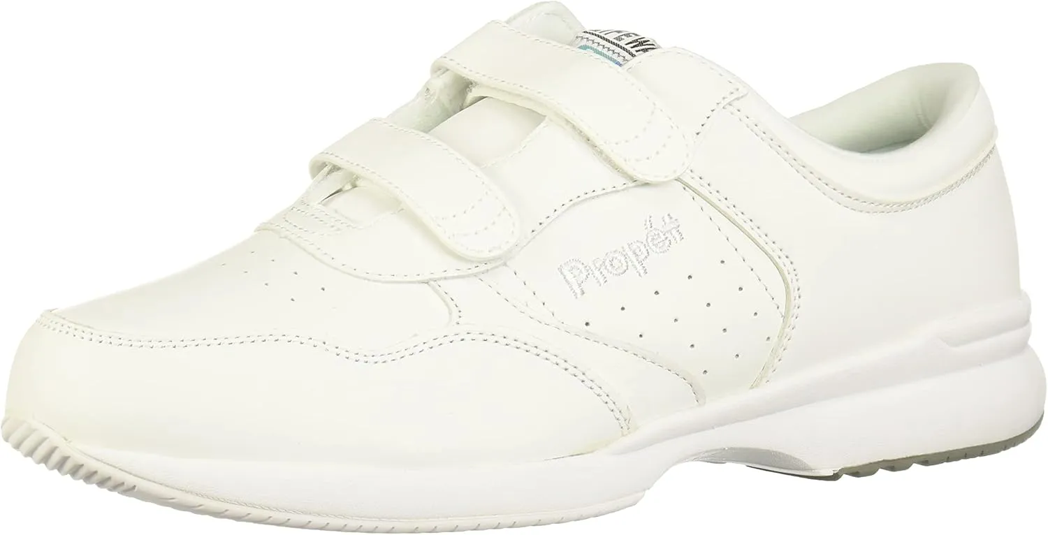 Propt Men's Life Walker Strap Sneaker,White,8 MEDIUM