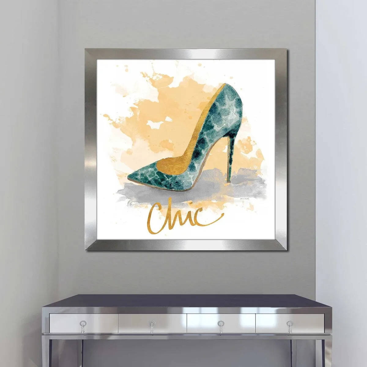 "Chic Shoes (Square)" Print on Acrylic