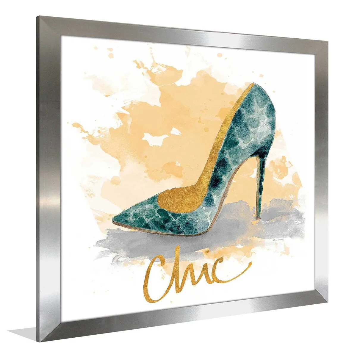 "Chic Shoes (Square)" Print on Acrylic
