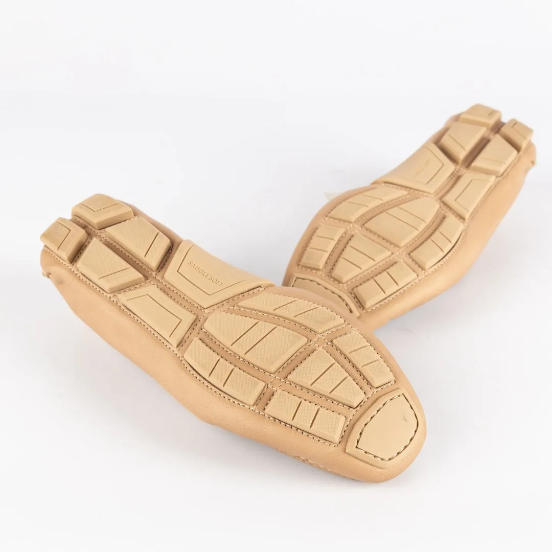 Salvatore Ferragamo Tan Leather Gancio Bit Loafers