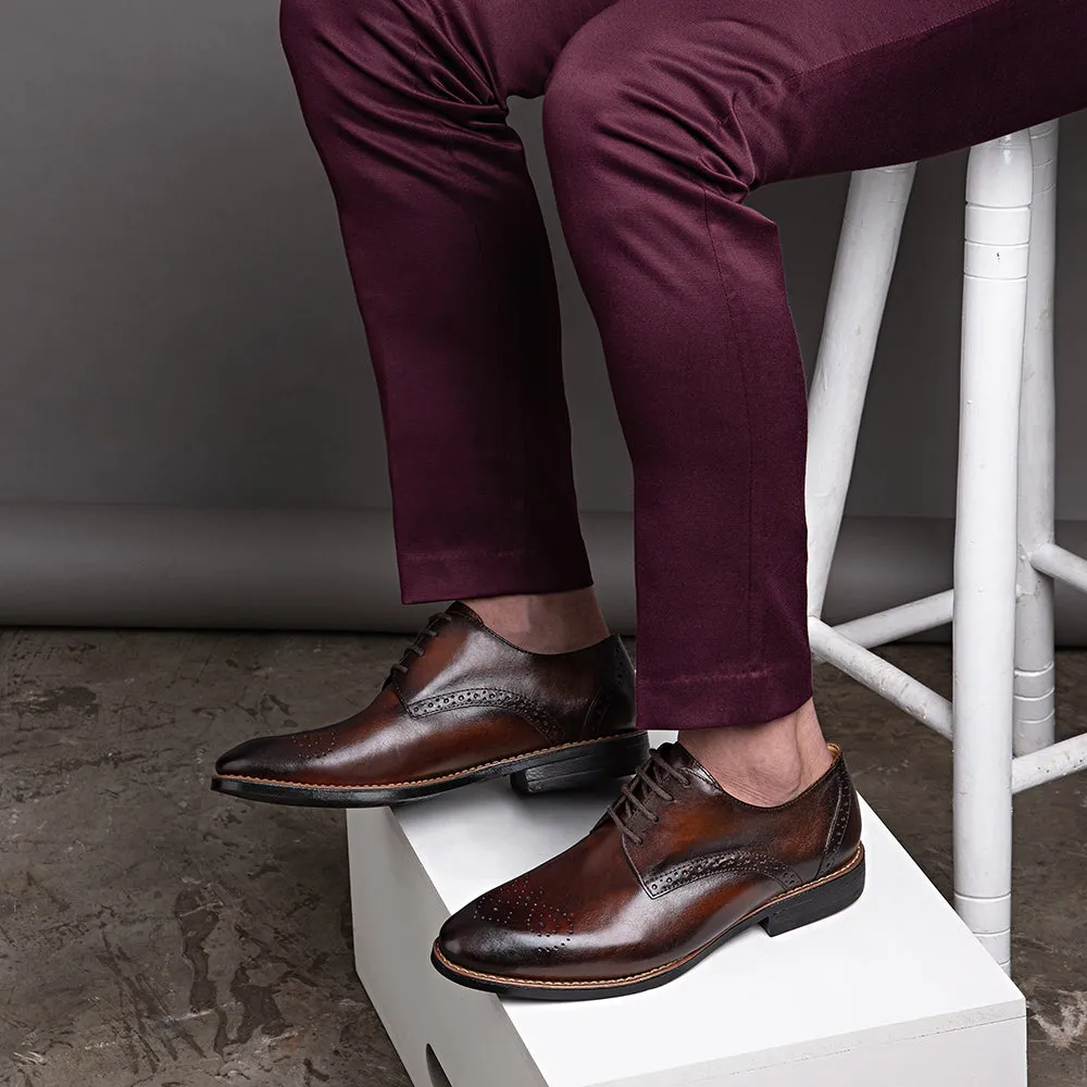 Sandro Moscoloni Mended Brown Lace Up