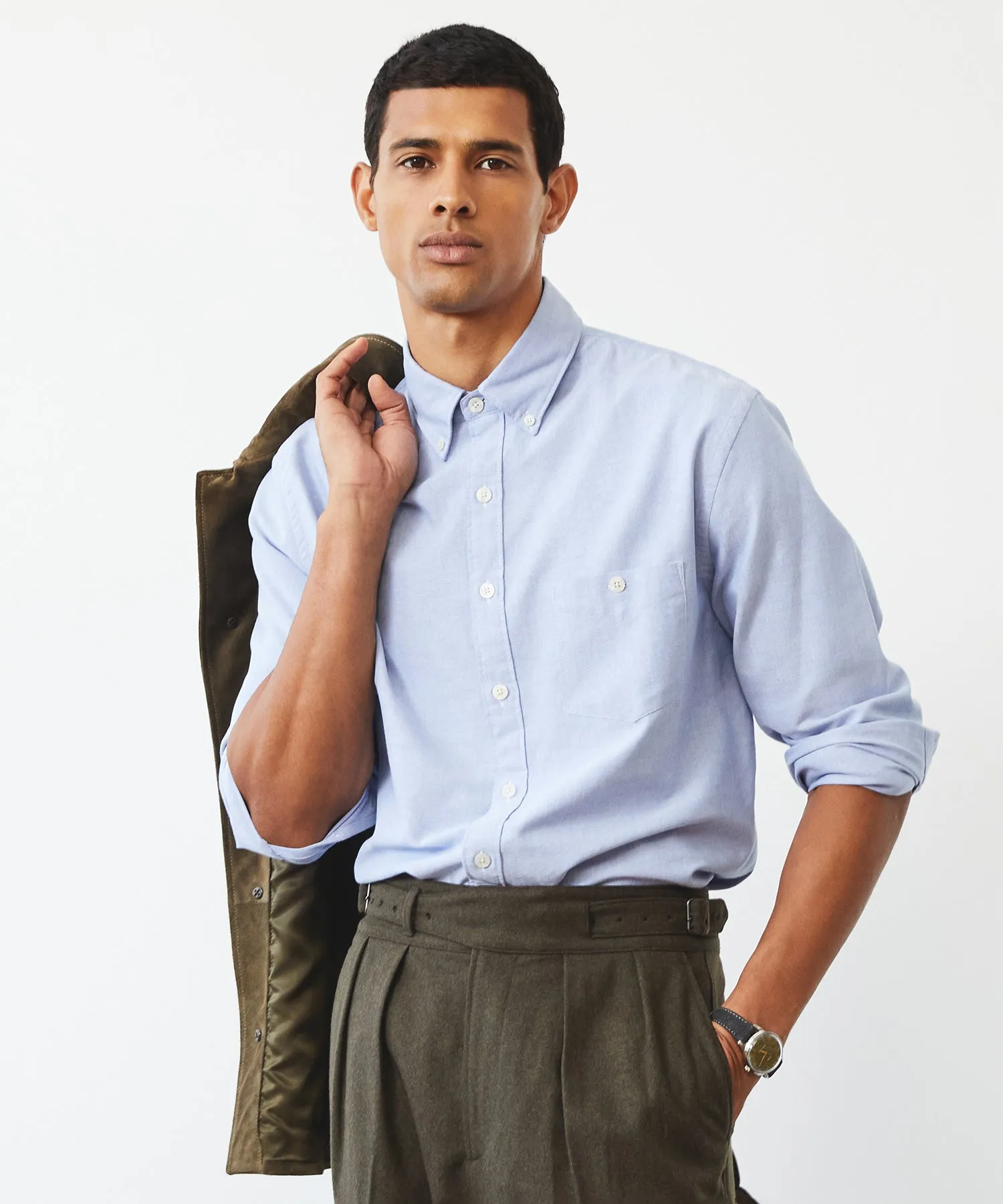 Slim Fit Favorite Oxford Shirt in Blue Regatta
