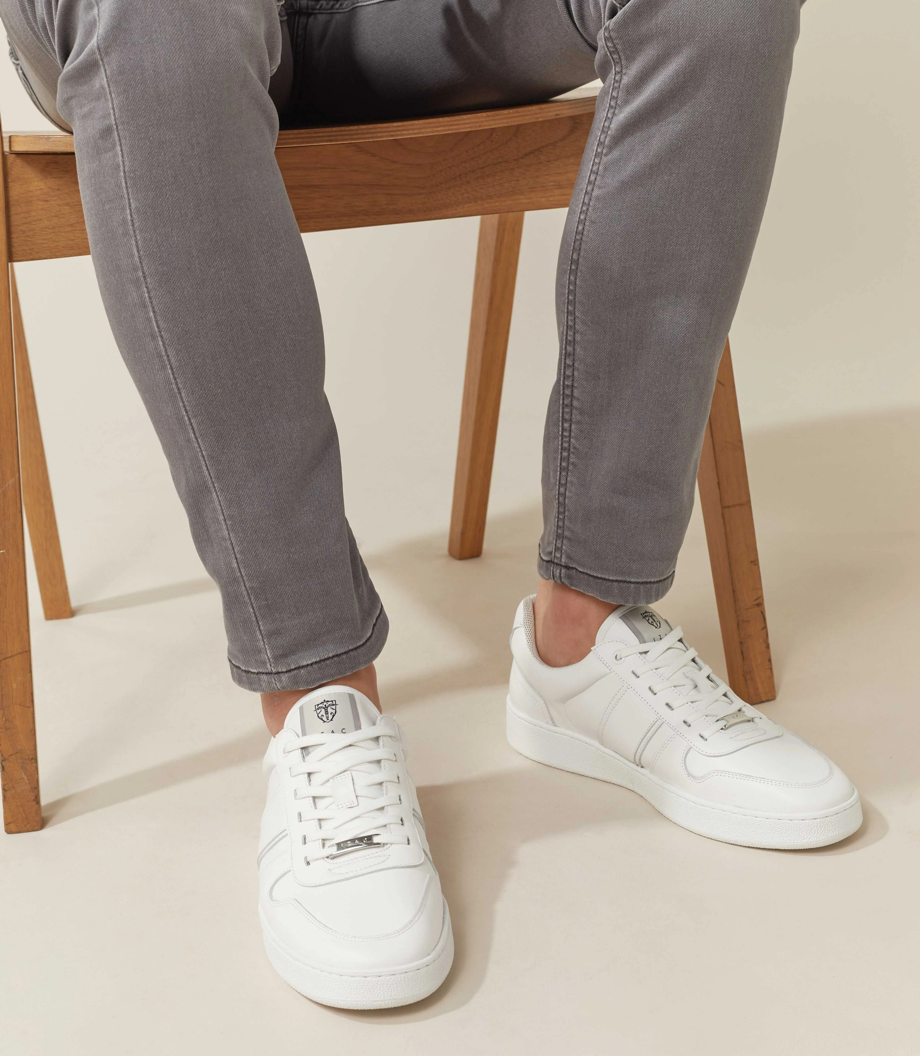 Sneakers blanche "Gaspardo"