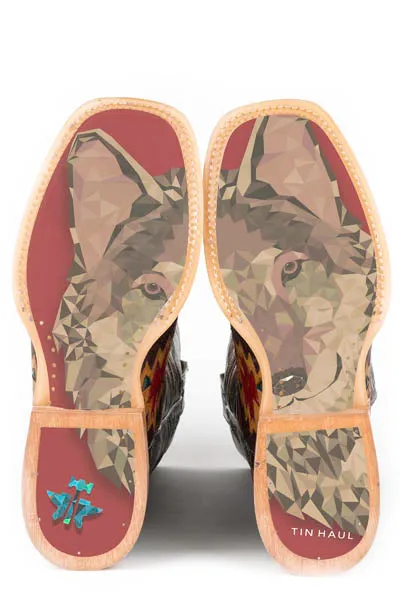 Tin Haul South by SW Cowgirl Boots Square Toe Style 14-021-0007-1281