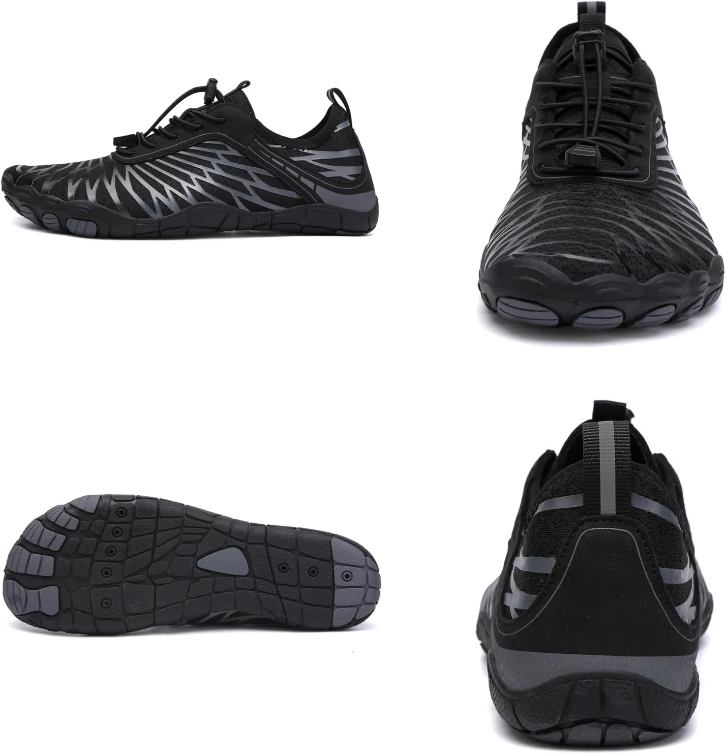 Tongzone Water Shoes for Men Woman Quick-Dry Hiking Athletic Aqua Swimming Barefoot