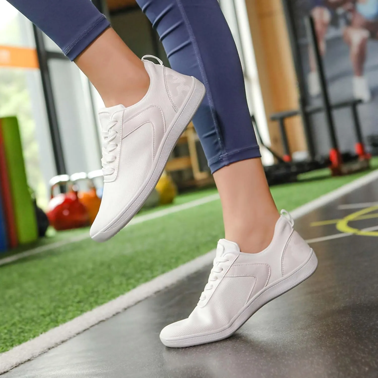 Unisex Wide Toe Barefoot Minimalist Shoes/Men's Comfortable Wide Toe Barefoot Shoes/Lady's Casual Walking Fitness Sneakers/Zero Drop Soles/Mountaineering Off-Road Cycling Shoes