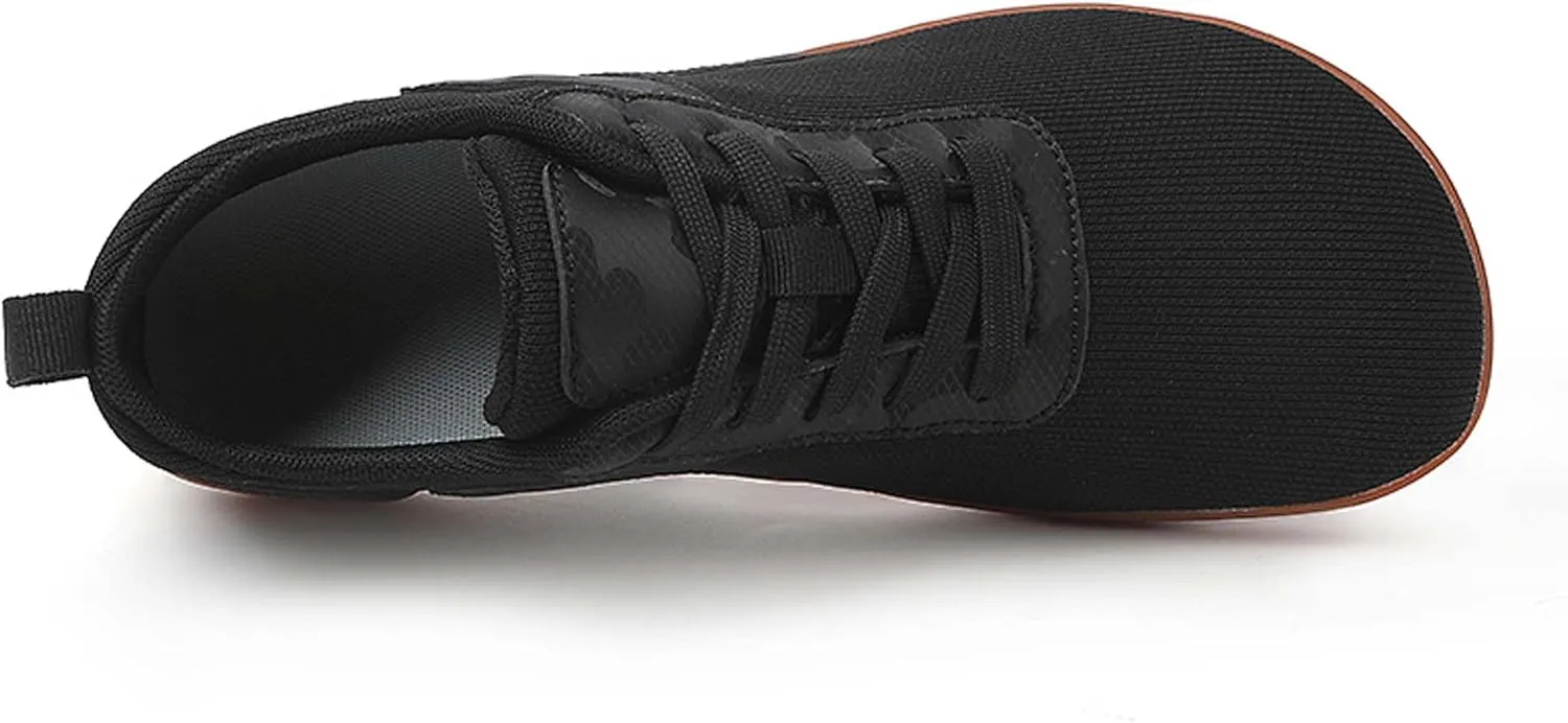 Unisex Wide Toe Barefoot Minimalist Shoes/Men's Comfortable Wide Toe Barefoot Shoes/Lady's Casual Walking Fitness Sneakers/Zero Drop Soles/Mountaineering Off-Road Cycling Shoes