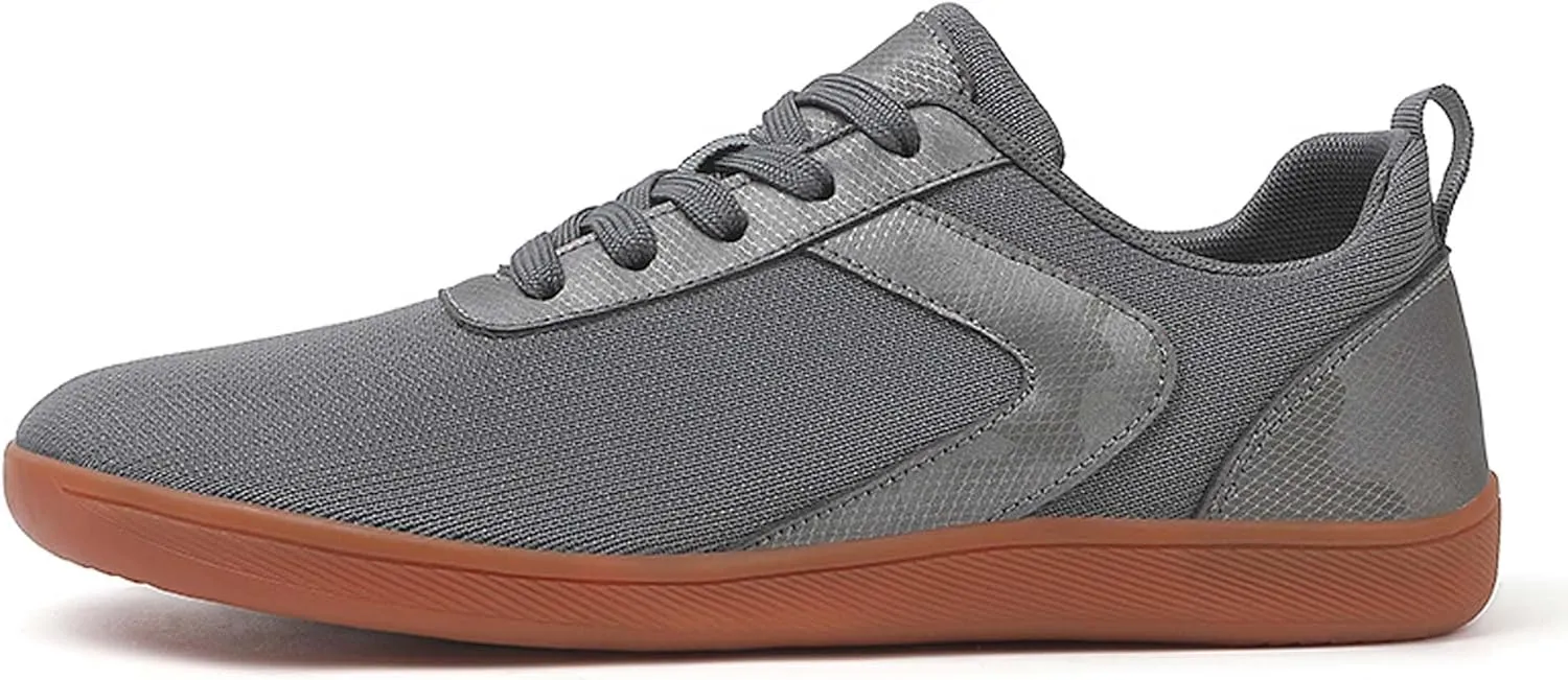 Unisex Wide Toe Barefoot Minimalist Shoes/Men's Comfortable Wide Toe Barefoot Shoes/Lady's Casual Walking Fitness Sneakers/Zero Drop Soles/Mountaineering Off-Road Cycling Shoes