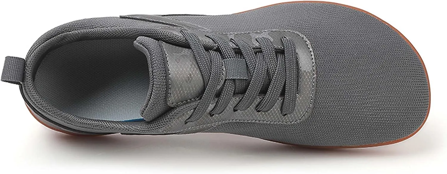 Unisex Wide Toe Barefoot Minimalist Shoes/Men's Comfortable Wide Toe Barefoot Shoes/Lady's Casual Walking Fitness Sneakers/Zero Drop Soles/Mountaineering Off-Road Cycling Shoes